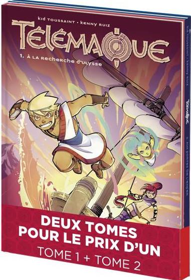 Télémaque - Pack 2 volumes pour le prix de 1 : Tomes 1 et 2. Edition limitée