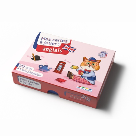 Mes cartes à jouer : anglais. 100 cartes 1 livret pédagogique