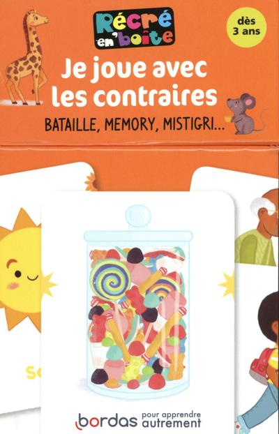 LE MEMORY DES CONTRAIRES - POUR ENRICHIR SON VOCABULAIRE