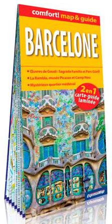 BARCELONE (COMFORT !MAP&GUIDE, CARTE LAMINEE)
