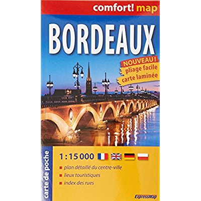 BORDEAUX 1/15.000 (CARTE LAMINEE POCHE)