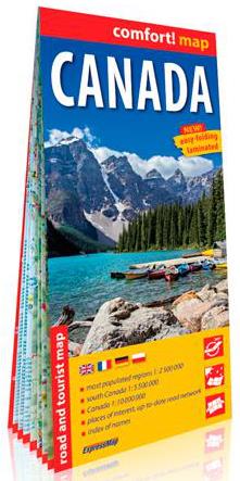 CANADA 1/2.500.000 (GB) (COMFORT !MAP, LAMINEE)
