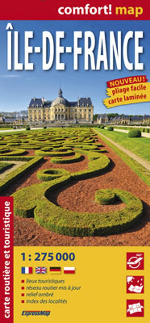ILE-DE-FRANCE 1/275.000 (COMFORT !MAP)