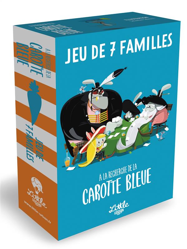 JEU DE 7 FAMILLES - A LA RECHERCHE DE LA CAROTTE BLEUE