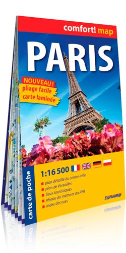 PARIS 1/16 500 (CARTE POCHE LAMINEE)