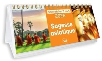 Semainier 3 en 1 Sagesse asiatique. Edition 2025