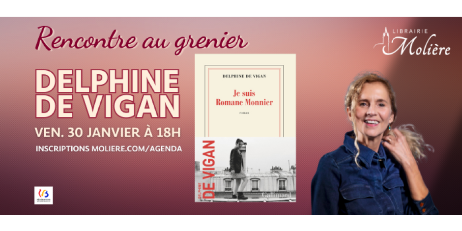 Rencontre avec Delphine de Vigan